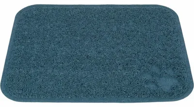 Image de Vorleger für Katzentoiletten 37 × 45 cm blau
