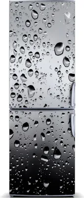 Produktbild von Tulup Kühlschrankdekoration - Magnetmatte - 60 cm x 180 cm - Magnet auf dem Kühlschrank - Wassertropfen