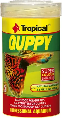 Produktbild von Flockenfutter Tropical Guppy 100ml