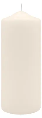 Produktbild von Spitzkopf Stumpen Kerzen Elfenbein 20 x Ø 8 cm, 6 Stück