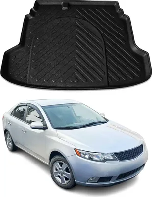 Produktbild von Kofferraumwanne Laderaumwanne für Kia Cerato 2013-2018 Stufenheck Gummi TPE