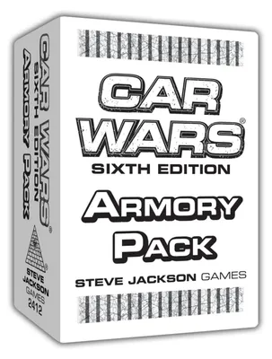 Produktbild von Asmodee Car Wars Sixth Edition: Armory Pack, Kartenspiel, 10 Jahr(e), 120 min