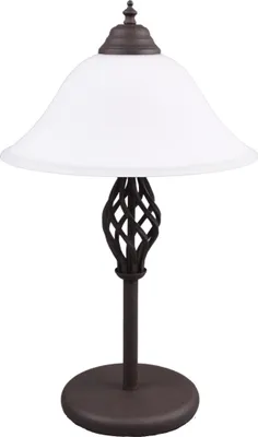 Image de Lampe à poser RUSTICA E14 40 W marron antique