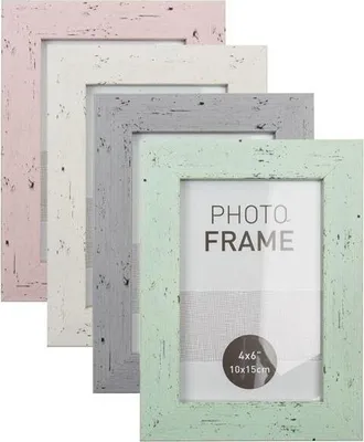 Produktbild von Bilderrahmen Wooden Vintage Optic 10 x 15 cm, Farbe:natur