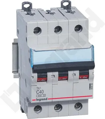 Imagen del producto de Legrand TX3, interruptor automático en miniatura, tipo C, grado de protección IP20, 240 - 415 V