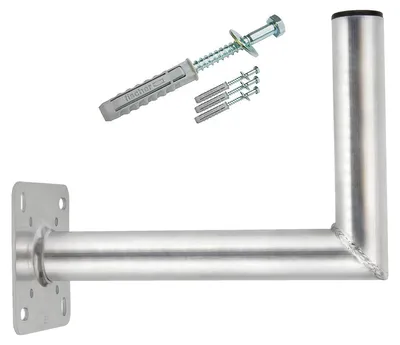 Produktbild von SkyRevolt 35cm Wandhalter Aluminium Rohr ALU 50mm Schraubensatz