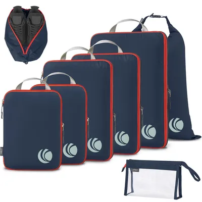 Image de Sacs de rangement de voyage compressibles - Organiseurs de bagages durables