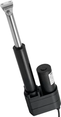 Image de Actionneur linéaire 12 V, course de 150 mm Actionneur linéaire ultra-robuste 9000 N, indice de protection IP65, 5 mm/s, avec supports de montage pour machines industrielles, navires, systèmes de levage lourd