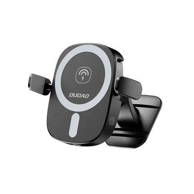 Produktbild von Autotelefonhalterung mit induktivem Ladegerät für 15W Cockpitgrill - schwarz