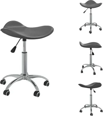 Produktbild von vidaXL Bürostuhl Grau Kunstleder -  Bürostühle