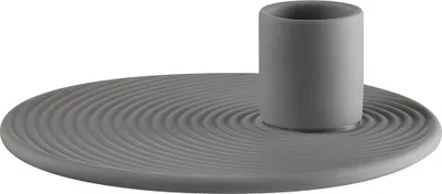 Imagen del producto de Blomus 66527 - Portavelas "NONA" - Color: Gris plateado