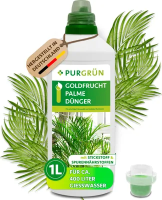 Produktbild von Purgrün Goldfruchtpalme-Dünger 1 Liter,