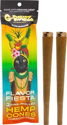 Image de G-Rollz King Size Blunt Wraps Multifruits, 2 pièces