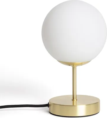 Produktbild von Tischlampe aus Matell und Glas Moonlight Gold
