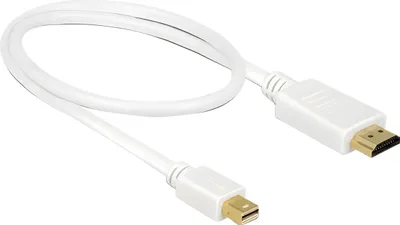 Produktbild von Kabel mini Displayport 1.1 Stecker > HDMI-A Stecker 0,5 m