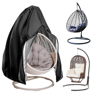 Immagine prodotto di Copertura per sedia a dondolo, dimensioni 190 x 115 cm, tessuto Oxford 420D, impermeabile