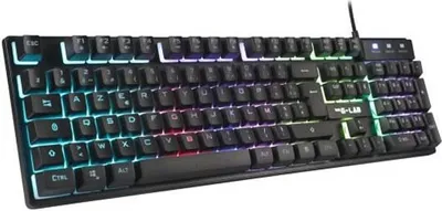 Imagen del producto de Teclado inalámbrico G-Lab KEYZ-CAESIUMT-W/SP, color negro