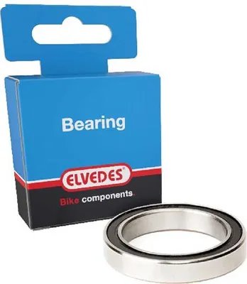 Imagen del producto de Rodamiento de bolas 18307-2RS, dimensiones 18 x 30 x 7 mm, color plateado