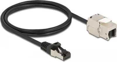 Image de Delock Kabel RJ45 Stecker zu Keystonemodul RJ45 Buchse