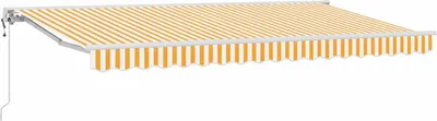 Obrázek produktu pro Rám markýzy Žlutá a bílá 350 x 200 cm