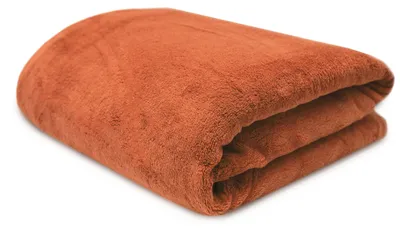 Produktbild von Kuscheldecke, 150x200 cm, terracotta