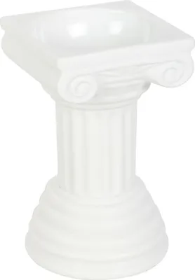 Immagine prodotto di Something Different - Bruciatore a olio, colonna greca SD9767 (Taglia unica) (Bianco)