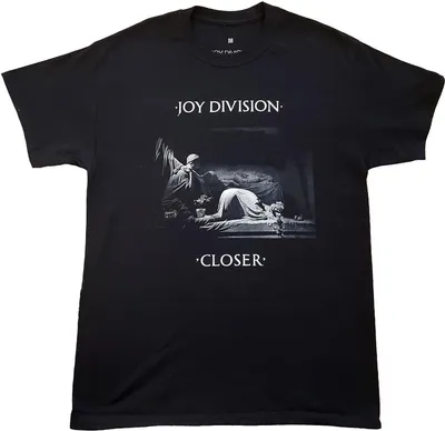 Produktbild von Joy Division - "Classic Closer" T-Shirt für Herren/Damen Uni RO2382 (S) (Schwarz)