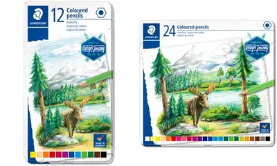 Produktbild von STAEDTLER "Design Journey" Metalletui mit 72 Farbstiften