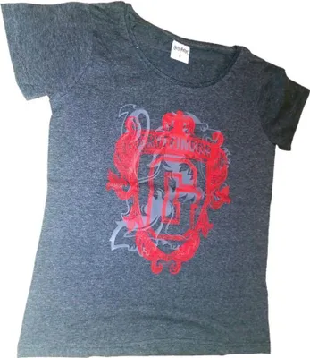 Produktbild von Harry Potter Gryffindor Wappen Damen T-Shirt | Dunkelgrau | S