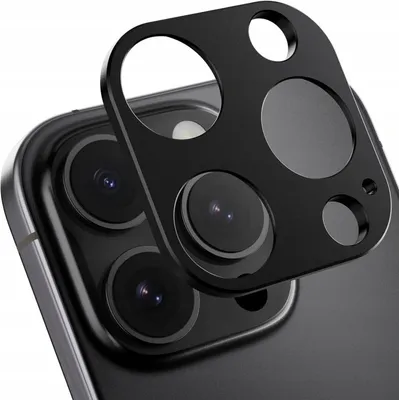 Immagine prodotto di SwitchEasy LenShield Protezione fotocamera in alluminio per iPhone 16 Pro / 16 Pro Max Nero titanio