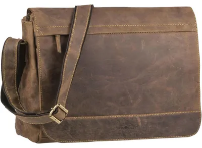 Obrázok produktu pre Zelená kabelka Green Burry model 1766B, farba: antiková hnedá, číslo položky: 25