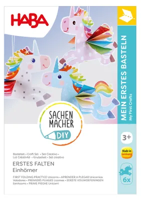 Produktbild von Haba Sales GmbH & Co.KG Bastelset - Erstes Falten Einhörner Sonstige