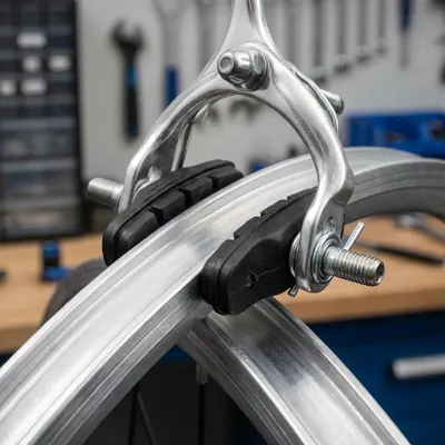 Produktbild von Messingschlager Bremsschuhe 70 V T V-Brake, L=70mm 2 Paar Promax asymm. für Aluminiumfelgen sc