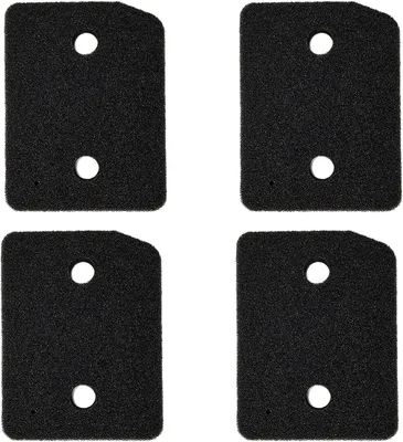 Obrázok produktu pre 4 náhradné filtre pre sušičku bielizne Miele T1, model 9164761, špongia, rozmer 202x157x30 mm