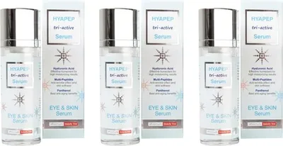 Produktbild von HYAPEP tri-active Serum 3x30 ml