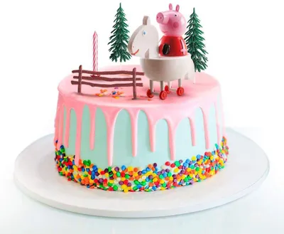 Produktbild von Peppa Wutz Tortendeko Set