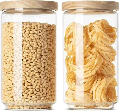 Produktbild von Vorratsgläser 2000 ml, 2 Stück, Borosilikatglas, für Küche