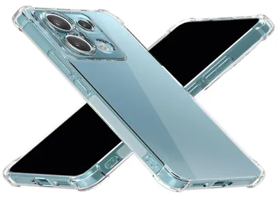 Image de Coque de protection en TPU antichoc pour Xiaomi Poco M6 Pro 4G / Redmi Note 13 Pro 4G - Coque transparente