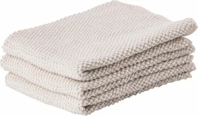 Produktbild von Zone Denmark 381091, Grau, 27 x 27 cm, Einfarbig, Baumwolle, 3 Stück(e)