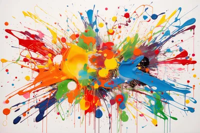 Produktbild von Plakat 60x40cm Kreativitätsexplosion