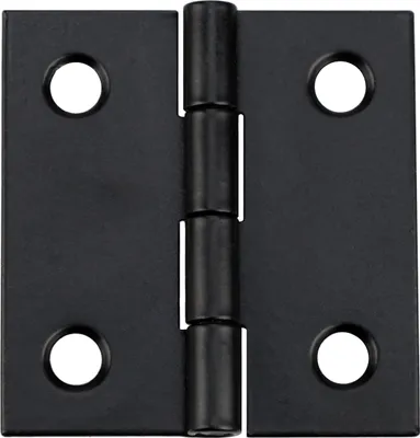 Produktbild von 1 Schatullen Scharniere Minischarniere 20 x 25  Schwarz