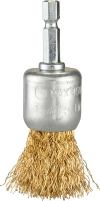 Image de Brosse Makita Brush, 24 mm laiton - 1/4" - 0,3 mm de diamètre
