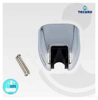 Produktbild von 5-fach verstellbarer Wandhalter für Handbrause verchromt