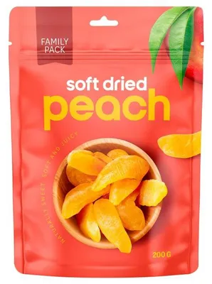 Produktbild von Nordthy Soft Dried Peach 200g