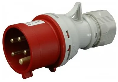 Produktbild von Sez IVN 3253 Starkstromstecker 32A 5-polig IP44