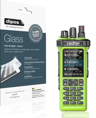 Zdjęcie produktu dla 2x dipos GlassCC Radtel RT-950 Pro