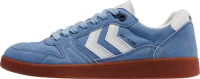 Produktbild von Hummel HB Team Indoor Retro Sneaker Schuhe Sportschuhe blau/weiß 225342-7986, Schuhgröße:50 EU