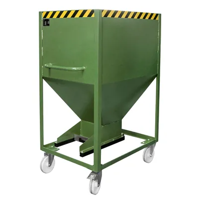 Produktbild von Bauer Silobehälter SR-D 600, lackiert, Resedagrün