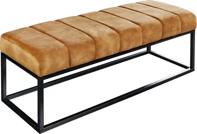 Produktbild von Bank PETIT BEAUTÉ 110 cm samt senfgelb