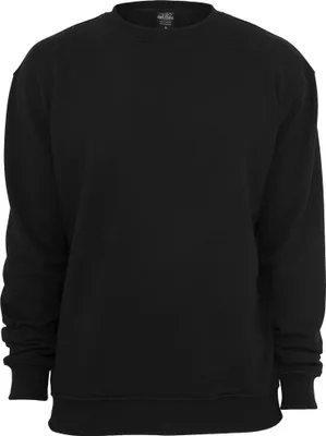 Produktbild von Urban Classics TB014E | Herren Crewneck Sweatshirt - Farbe: Black - Größe: L